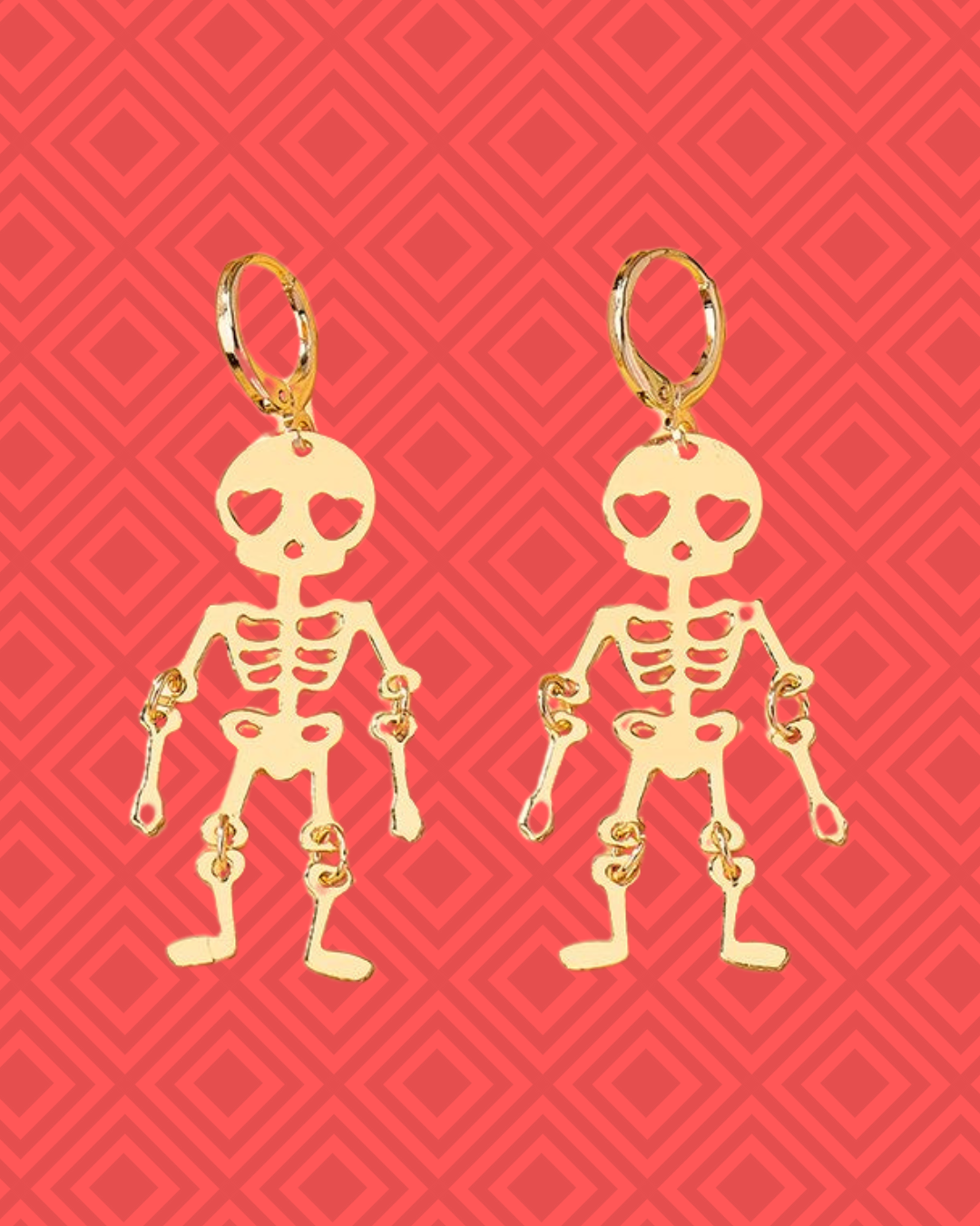 Calaca Dancing Dangle Earrings