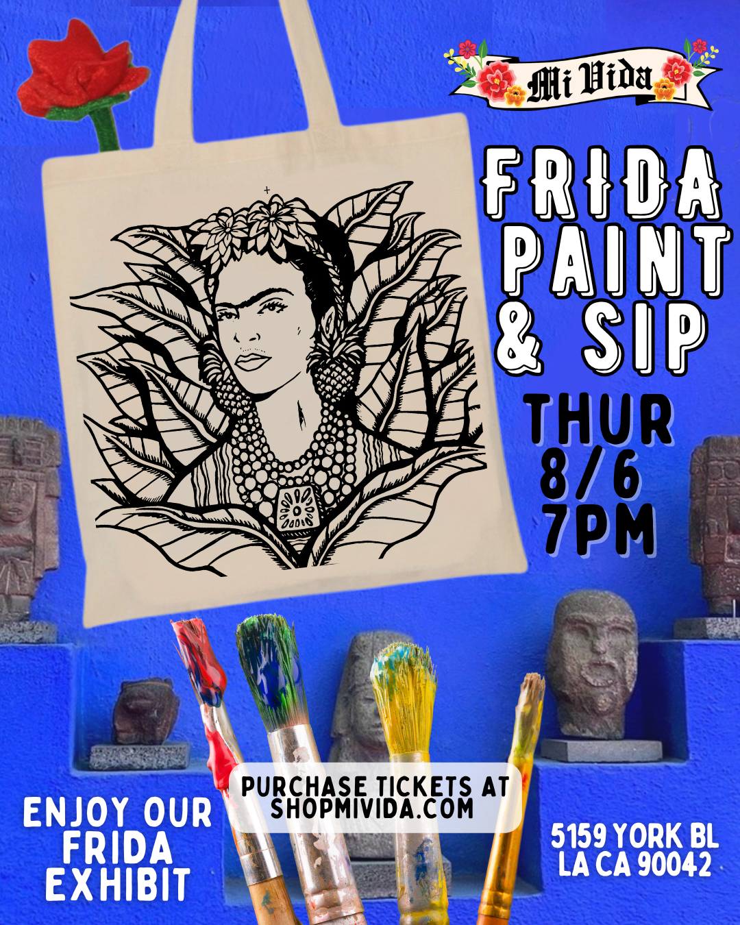 FRIDA PAINT N’ SIP NIGHT