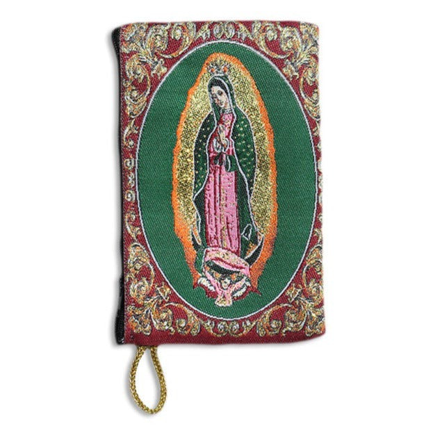 Virgencita Scroll Makeup Bag