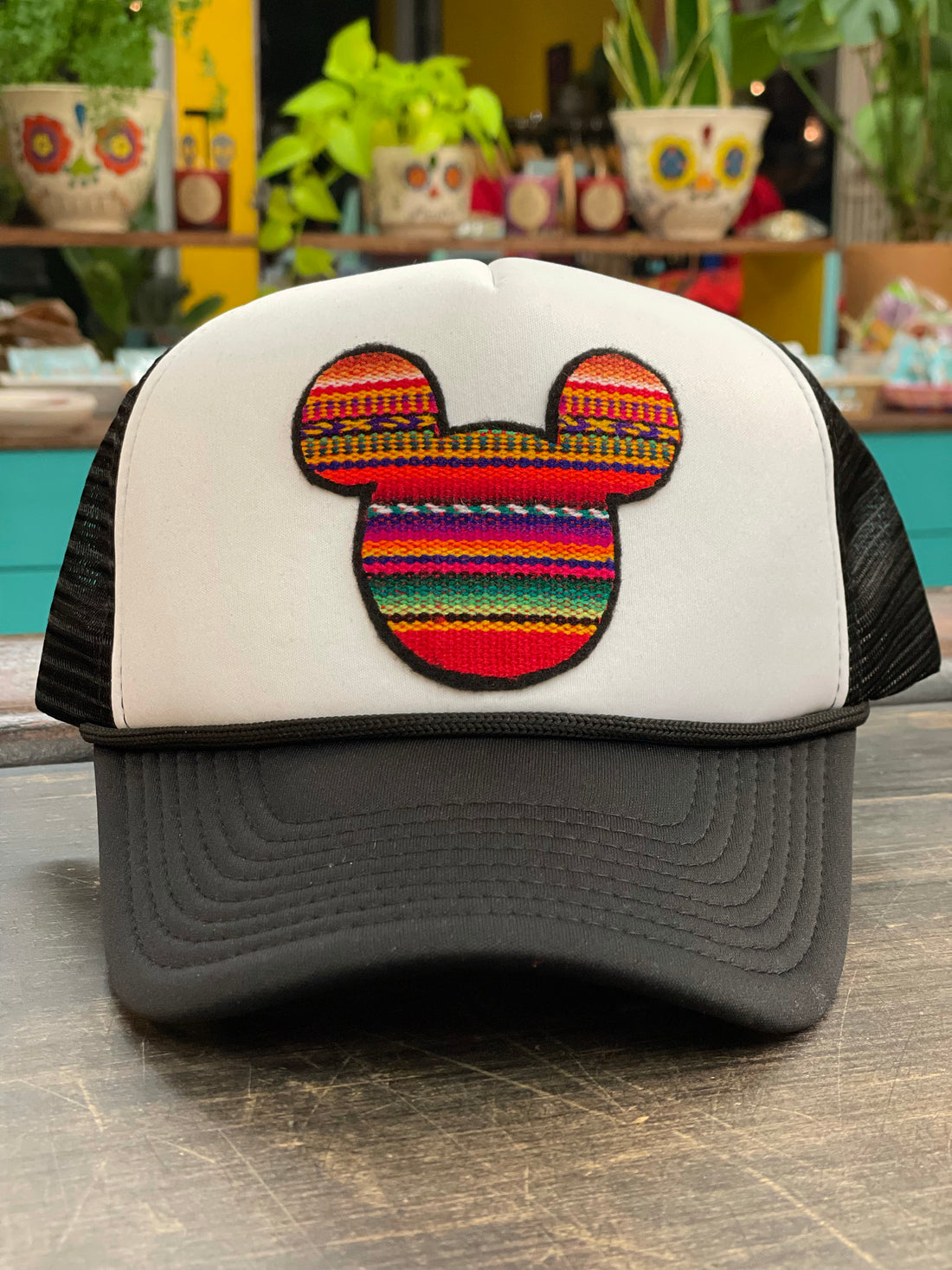 Mouse Ears Zarape Hat