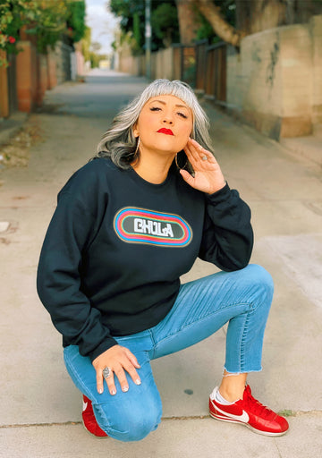 Chula Retro Negro Sweatshirt