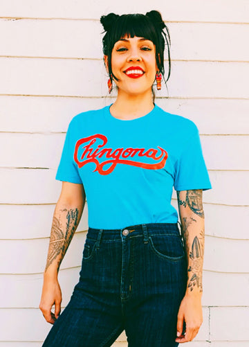 Unisex Chingona Turq Tee