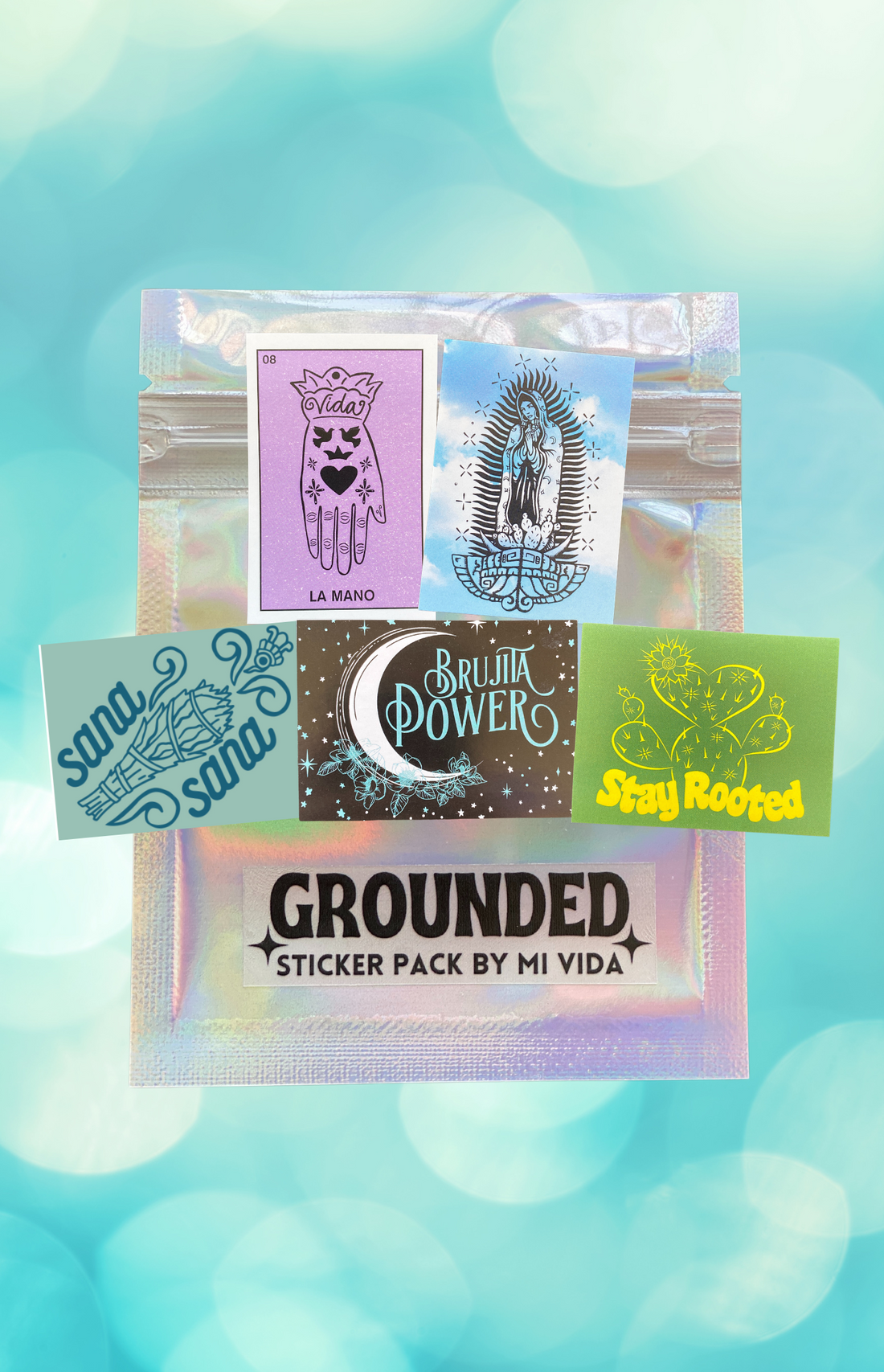 Grounded Sticker Pack